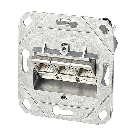 Metz Connect Wall Outlet, Metallike, 2.752" H, 2.752" W 130B11D31200-E
