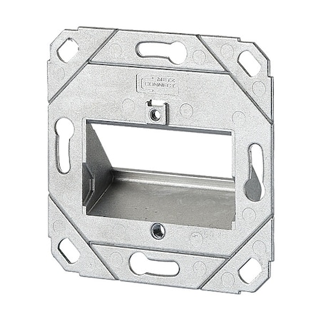 Metz Connect Wall Outlet, Metallike, 2.752" H, 2.752" W 130B20D31200KE