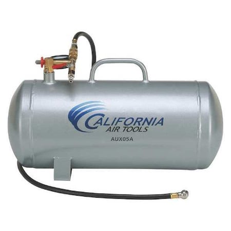 California Air Tools 5-Gallon Aluminum Air Tank 125 PSI Max only 9 lbs CAT-AUX05A