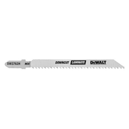 Dewalt 4" 10 TPI T-Shank Laminate Down Cutting Wood Cutting Jig Saw Blade, PK2 DW3762H2