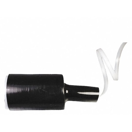 Burndy Wire Connector Kit, 1/0 AWG Max, Black, Rubber Insulation CSB037800SR1