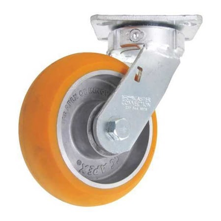 Cc Apex Swivel Plate Caster, Load Rating 1000, 6" CDP-Z-36