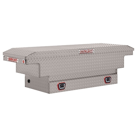 Weather Guard Model 131-0-04 Saddle Box, Aluminum 131-0-04