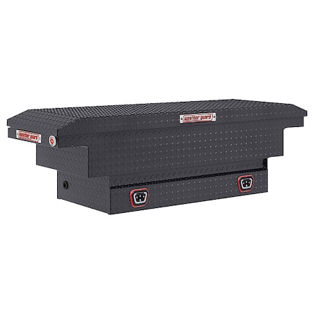 Weather Guard Model 131-6-04 Saddle Box, Aluminum 131-6-04