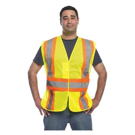 Utility Pro S/M Adjustable Class 2 Mesh Vest, Orange UHV312O-S/M