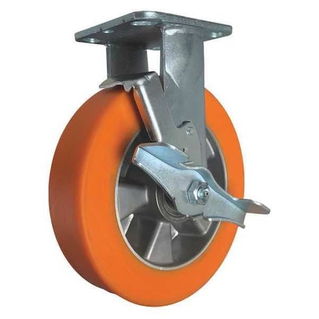 Cc Apex Rigid Plate Caster, CC Apex, 8", Wheel Width: 2" CDP-Z-293