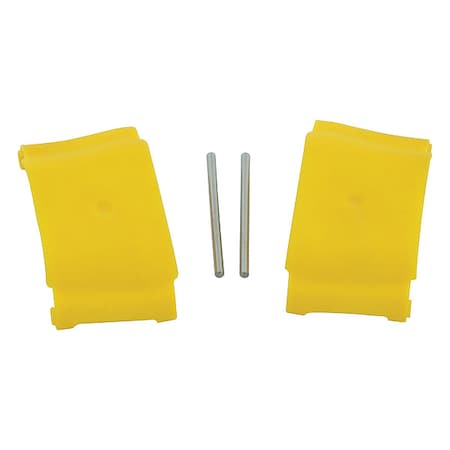 Bradley Eyewash Cover Kit, Plastic, Yellow, For Use With, Eyewash S45-2675GR