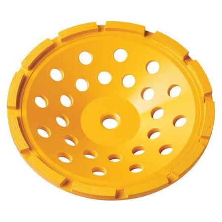 Dewalt 7" single row diamond cup grinding wheel DW4771