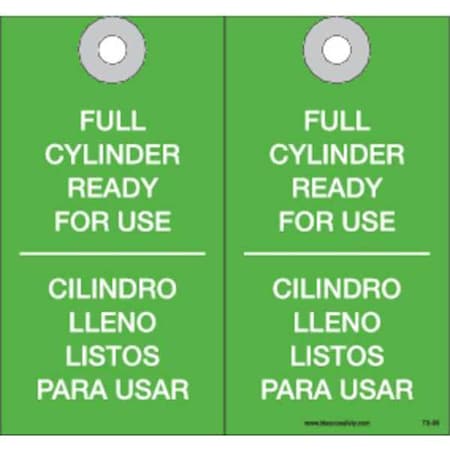 Idesco Safety Full Cylinder Safety Tag, PK10 KAT896AC