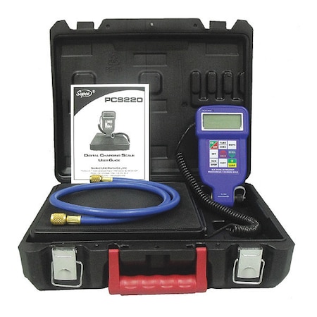 Supco Program Charging Scale, 220 lb.Capacity PCS220