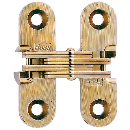 Soss Concealed Hinge, Zamac/Steel Material, PR 203CUS4