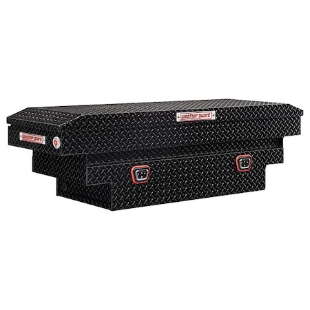 Weather Guard Model 137-5-04 Saddle Box, Aluminum 137-5-04