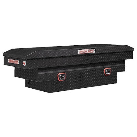 Weather Guard Model 137-52-04 Saddle Box, Aluminum 137-52-04