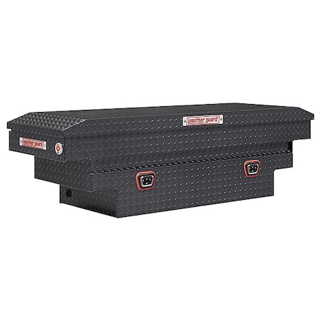 Weather Guard Model 137-6-04 Saddle Box, Aluminum 137-6-04