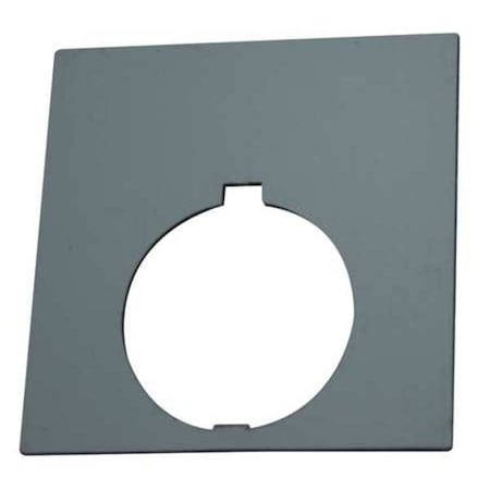 Eaton Blank Legend Plate, Black/White or Silver HT8SP76