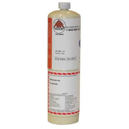 AIR SYSTEMS INTL Calibration Gas Cylinder, Zero Air, 17L BBG-00