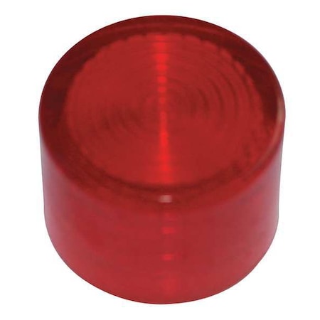 EATON Pilot Light Lens, 30mm, Red, Plastic HT8BR