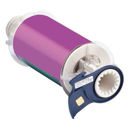 Brady Label Tape Cartridge, Purple, Labels/Roll: Continuous 13609
