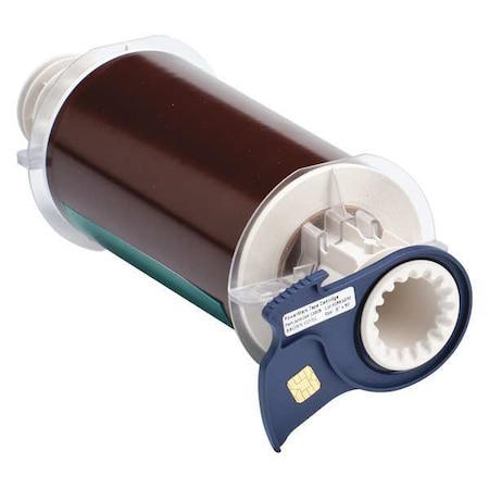 Brady ContinuousLabelStock, Brown, Gloss, 6inW 13608