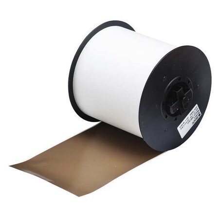 Brady Label Tape Cartridge, Gold, Labels/Roll: Continuous 115755