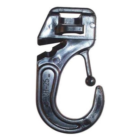 Bulk-Strap Adjustable Bungee Hook, 2-5/16 In.L, PK10 SA6