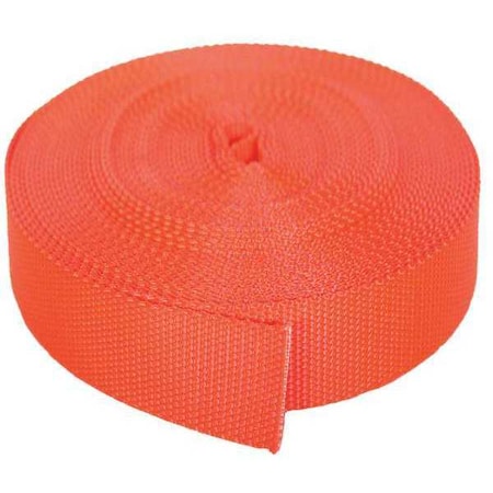 Bulk-Strap Bulk Webbing, 51 ft x 1 In, 3800 lb N01051OR