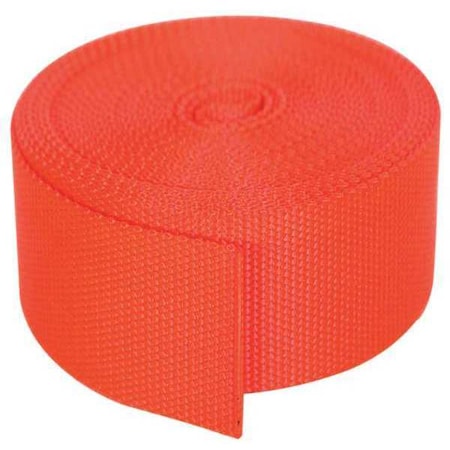 Bulk-Strap Bulk Webbing, 27ft x 1-1/2In, 5700lb N15027OR