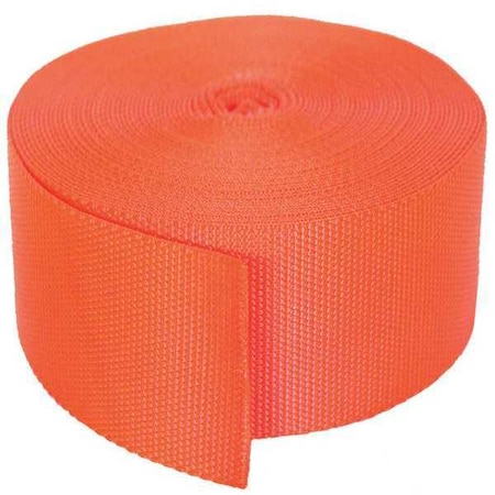Bulk-Strap Bulk Webbing, 51 ft x 2 In, 7000 lb N02051OR