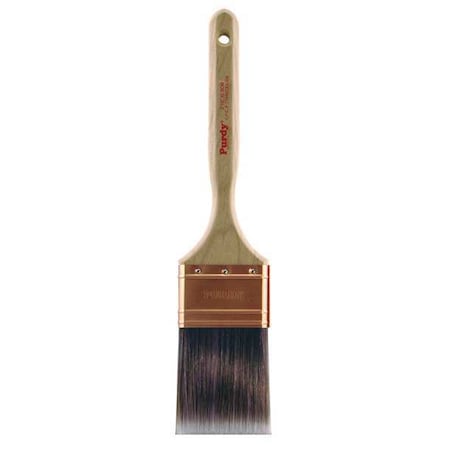 Purdy 2-1/2" Flat Sash Firm, Nylon/Polyester Bristle, Paint Brush, Hardwood Handle 144064325