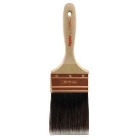 Purdy 3" Flat Sash Firm, Nylon/Polyester Bristle, Paint Brush, Hardwood Handle 144400330