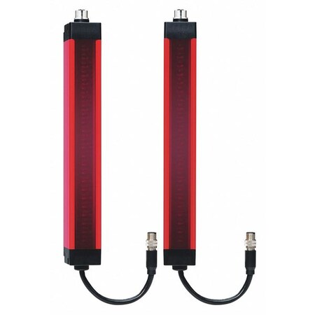 Telemecanique Sensors Light Curtain, Protcted Ht 11.0In XUSLDSQ6A0280
