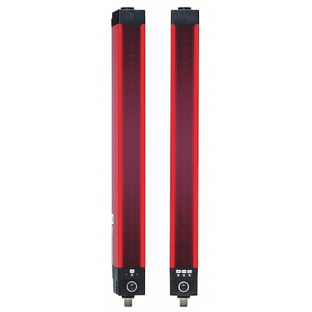 Telemecanique Sensors Light Curtain, Protcted Ht 17.3In XUSLBQ6A0440