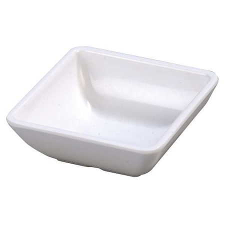 Carlisle Foodservice Square Ramekin, 2 oz., White, PK48 86002