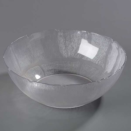 Carlisle Foodservice Petal Mist Bowl, 17-1/4 qt., Clear PK4 6919GR07