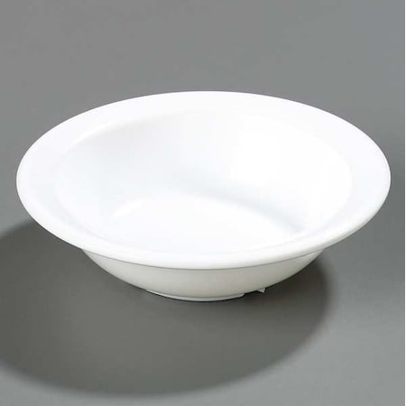 Carlisle Foodservice Fruit Bowl, 4-3/4 oz., Melamine White PK48 43531GR02