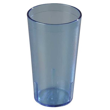 Carlisle Foodservice Tumbler, Stackable, 16 oz., Blue, PK72 521654