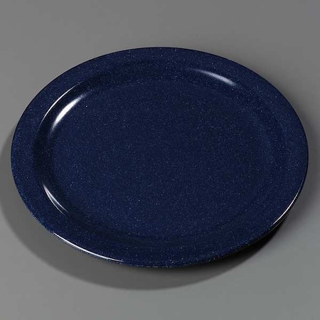 Carlisle Foodservice Dinner Plate, 10-1/4", Melamine Cafe Blue PK48 4350035