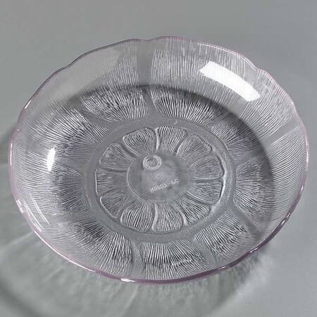 Carlisle Foodservice Salad Plate, 7-15/16", Polycarbonate Clear PK36 690707