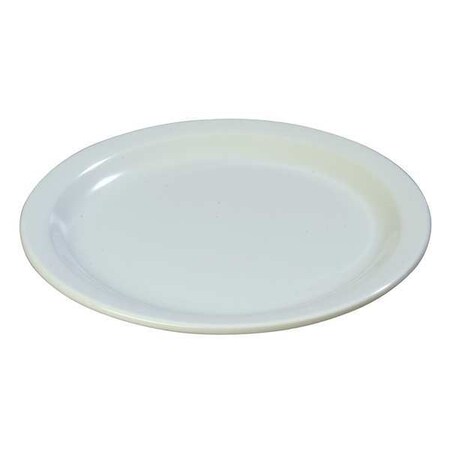 Carlisle Foodservice Salad Plate, 7-1/4", Melamine White PK48 43503GR02