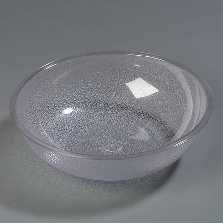Carlisle Foodservice Pebbled Bowl, 3 qt., Clear PK12 7210GR07