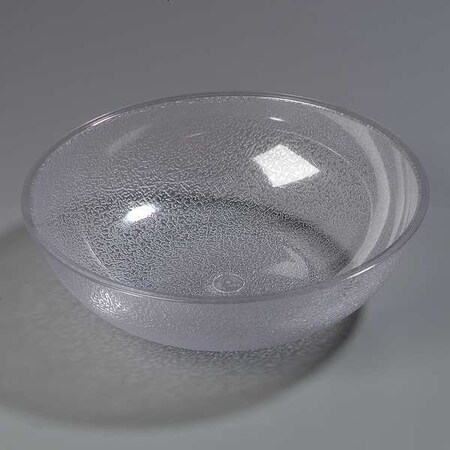 Carlisle Foodservice Pebbled Bowl, 5-1/2 qt., Clear PK12 7212GR07