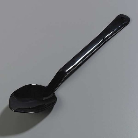 Carlisle Foodservice Solid Serving Spoon, Black, 13 In, PK12 442003