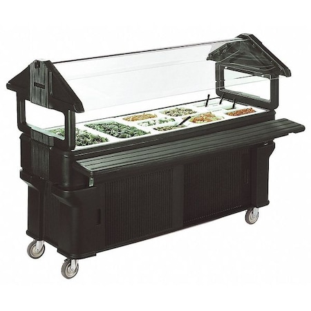 Carlisle Foodservice Youth Food Bar, Black 660803