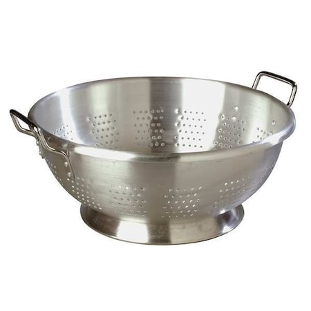 Carlisle Foodservice Colander, Aluminum, 11 qt., PK6 60279