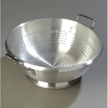 Carlisle Foodservice Colander, Aluminum, 16 qt., PK6 60277