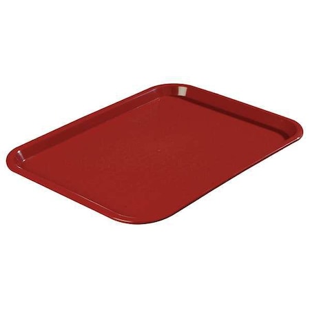 Carlisle Foodservice Cafe Tray, 12 x 16, Burgundy, PK24 CT121661