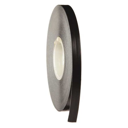 Brady Border Marking Tape Vinyl, Adhesive: Acrylic Black, 1/4" W x 50 ft. L, 4 mil Thick 121126