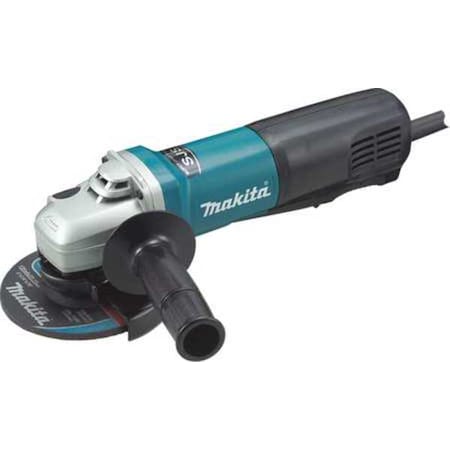 Makita 5" SJS Angle Grinder, 13.0A, Paddle 9565PC