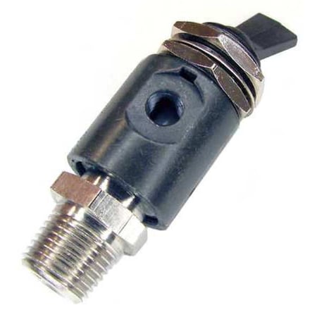 Pneumadyne Toggle Valve, NC, 1/8 In, NPT, 125 PSI H0-30-1