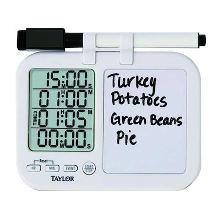 Taylor Multi-Event Timer w/Whiteboard 5849